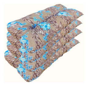 [BLACK FRIDAY] - KIT 1 Namoradeira, 2 Cadeiras Completo Orquídea AZUL + Brinde 1 Mesa Centro, 4 Almofadas P/ Jardim