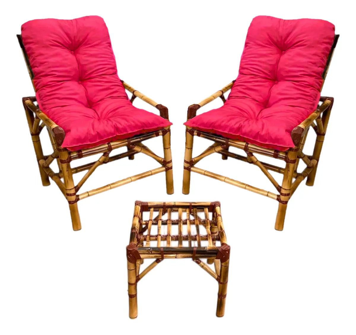 [BLACK FRIDAY] - KIT 1 Namoradeira, 2 Cadeiras Completo Rosa + Brinde Exclusivo