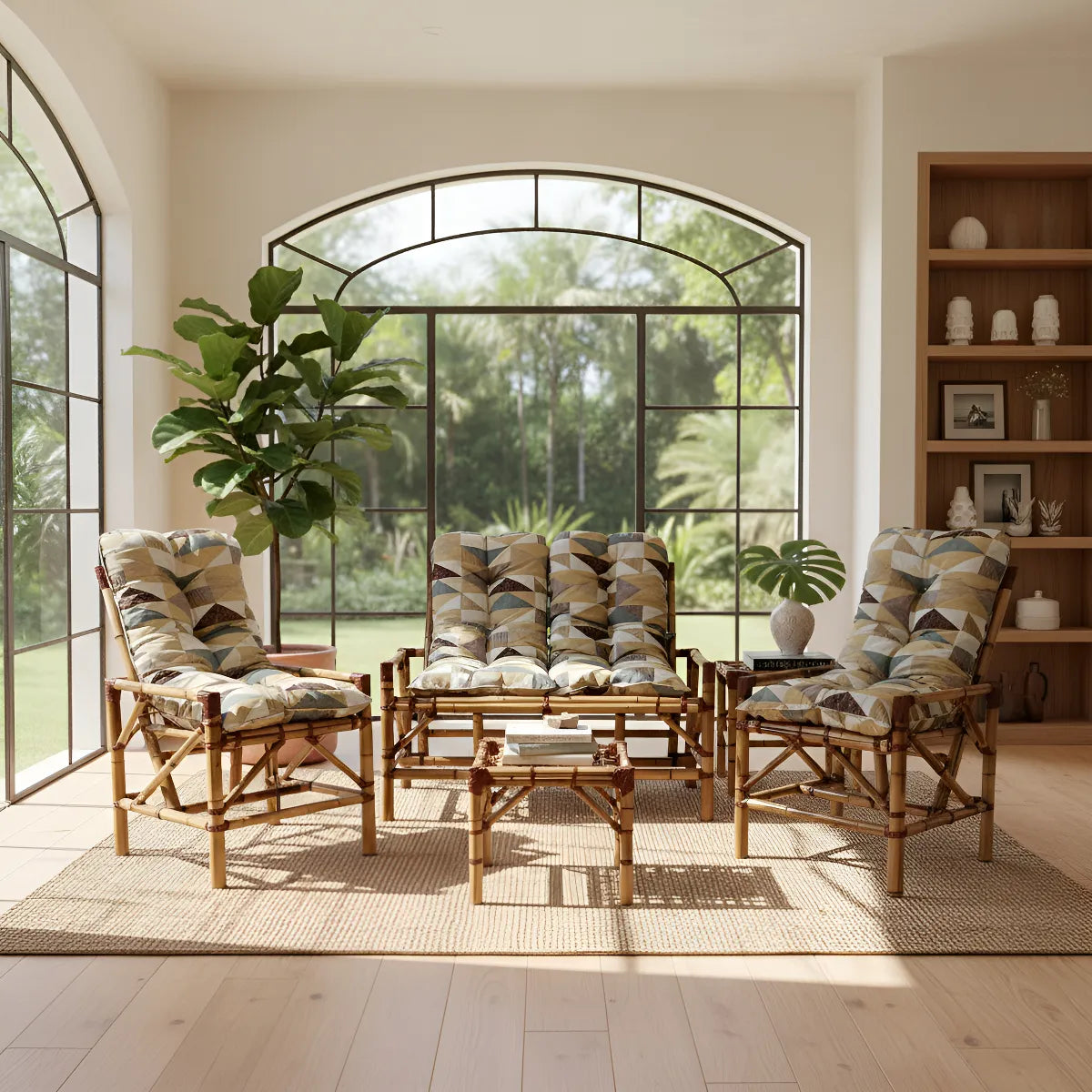 [BLACK FRIDAY] - KIT 1 Namoradeira, 2 Cadeiras Completo Triangular + Brinde Exclusivo