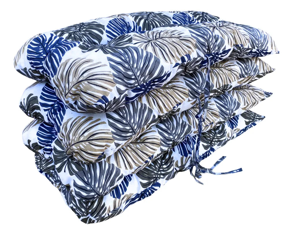 [BLACK FRIDAY] - KIT 1 Namoradeira, 2 Cadeiras Completo Costela Azul + Brinde 1 Mesa Centro, 4 Almofadas P/ Jardim