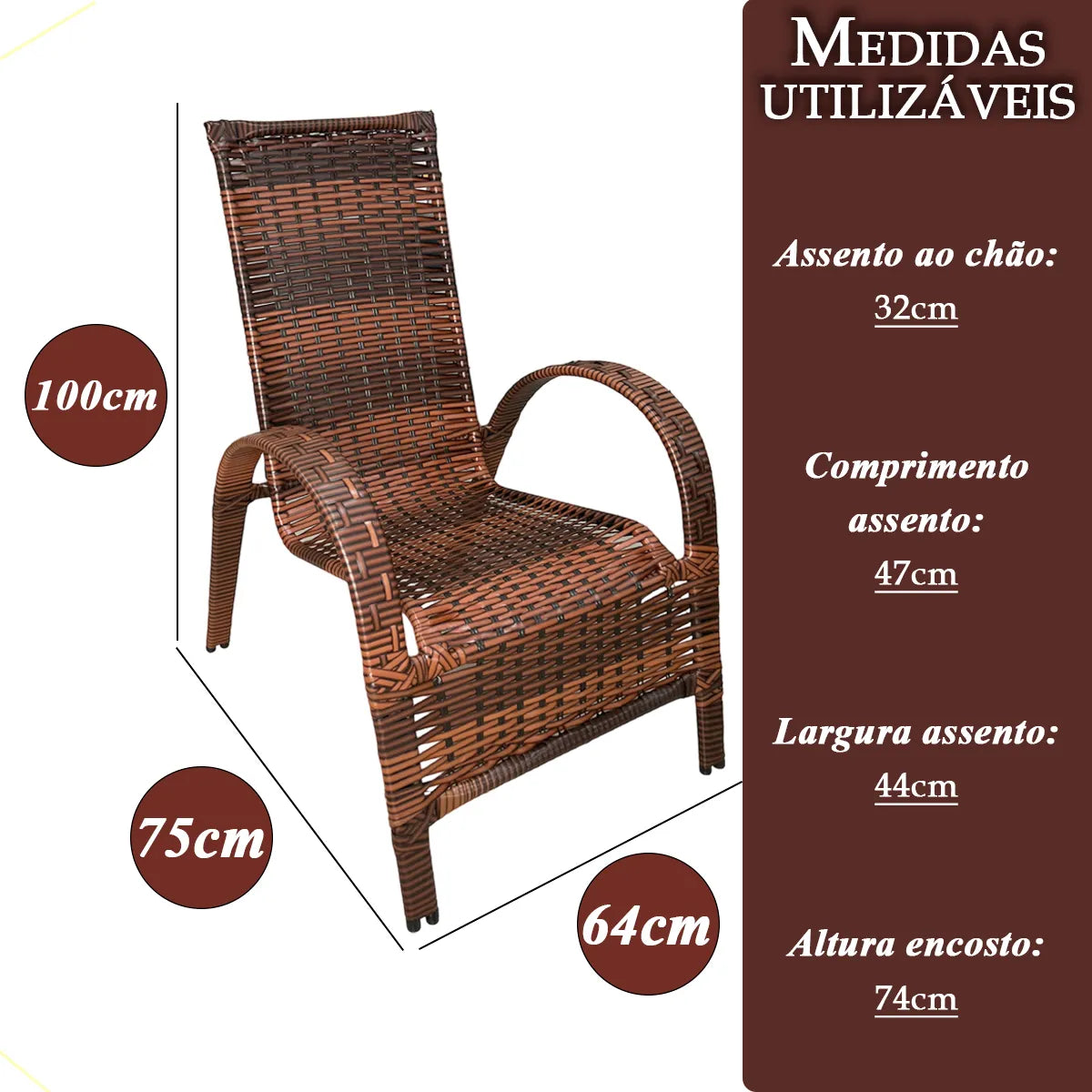 [BLACK FRIDAY] - Kit com 4 cadeiras de Fibra JUNCO Sintética de alta qualidade + 1 Mesa de fibra Brinde, Cor: AMÊNDOAS TERRACOTA