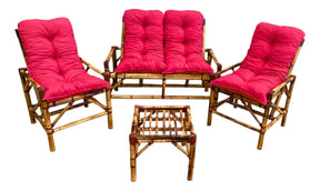 [BLACK FRIDAY] - KIT 1 Namoradeira, 2 Cadeiras Completo Rosa + Brinde Exclusivo